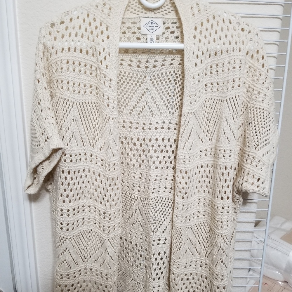 Light weight crochet blouse